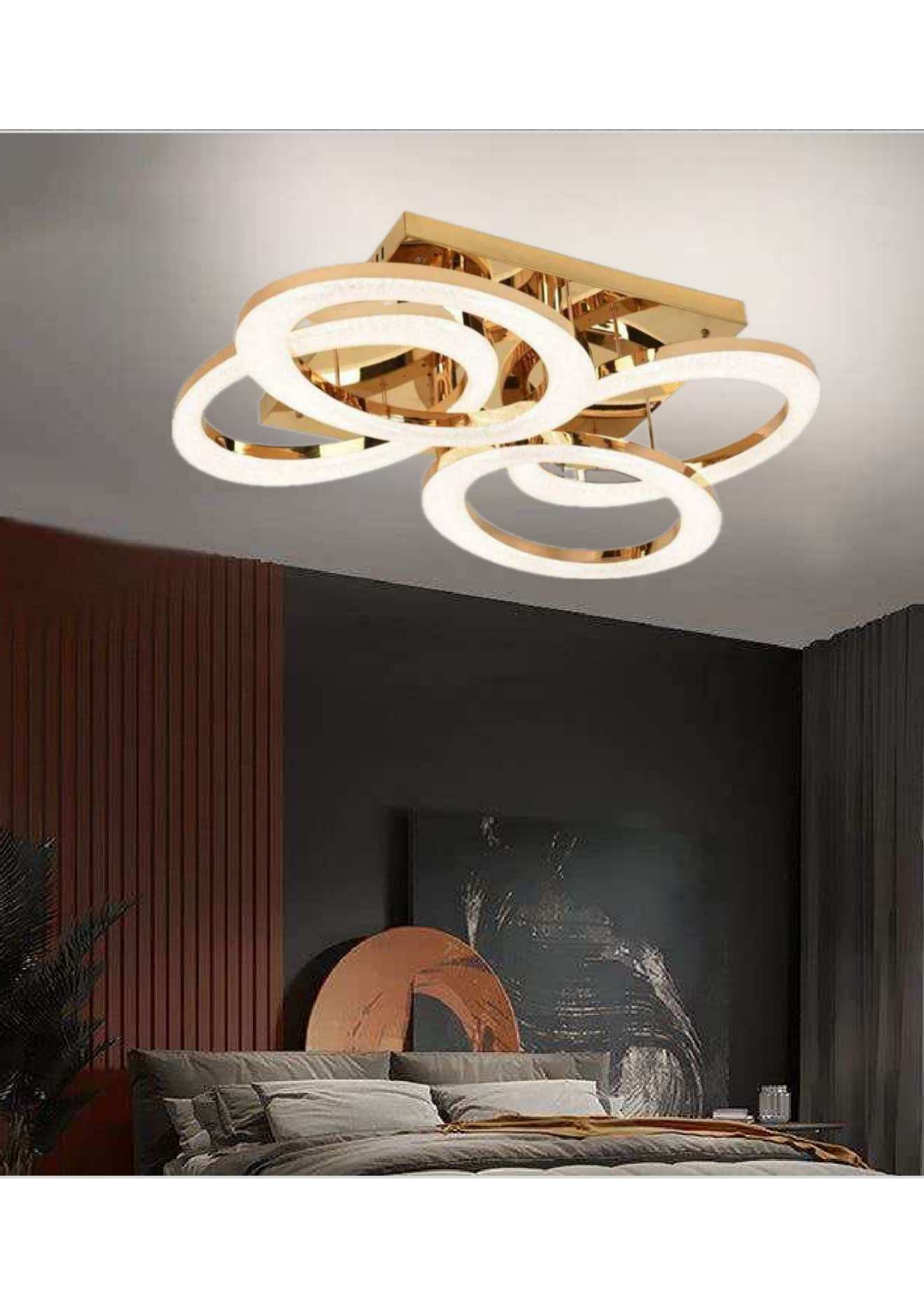 Beyond Lights - Four Ring Ceiling Light-LC
